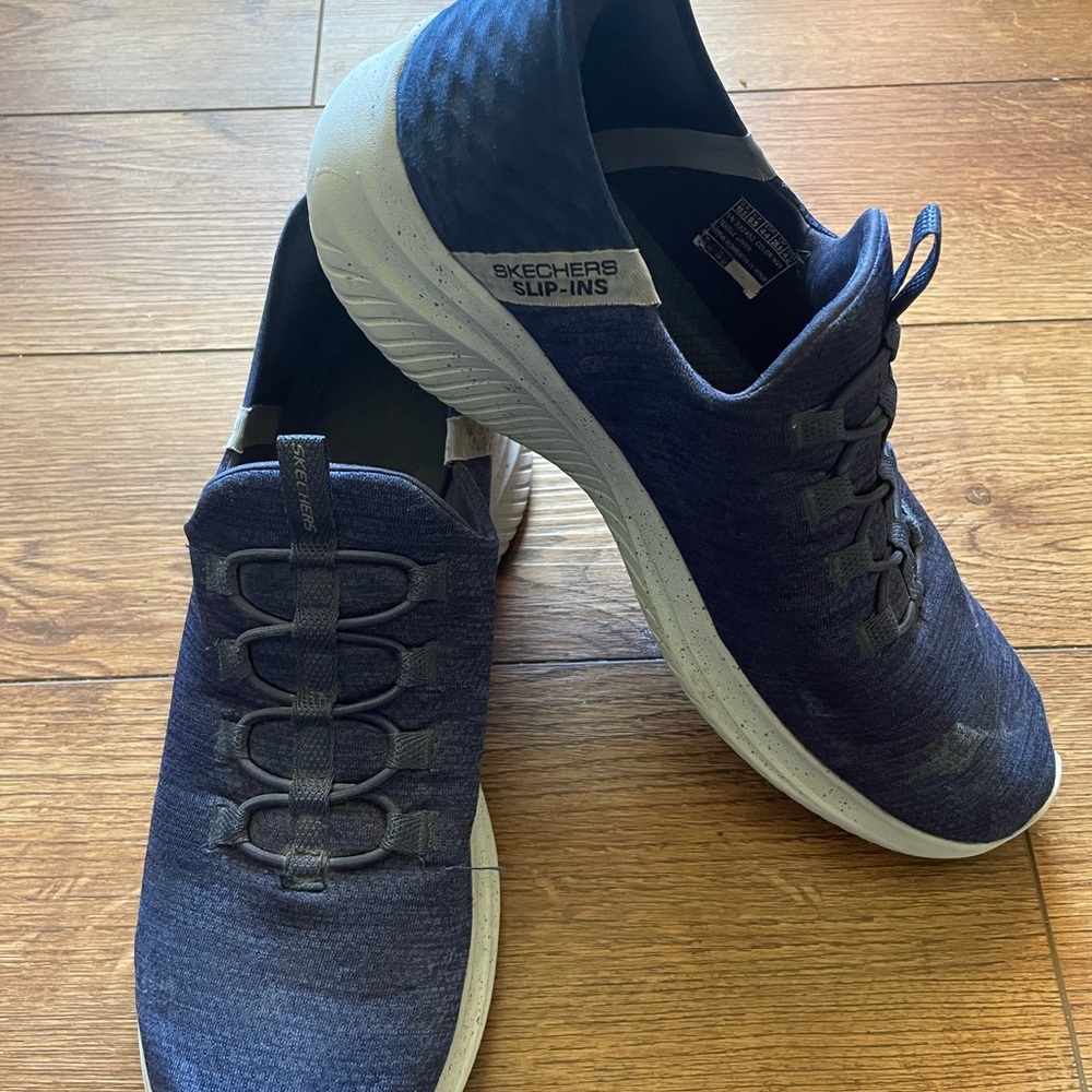 Skechers Men's Blue Slip-Ins Sneakers